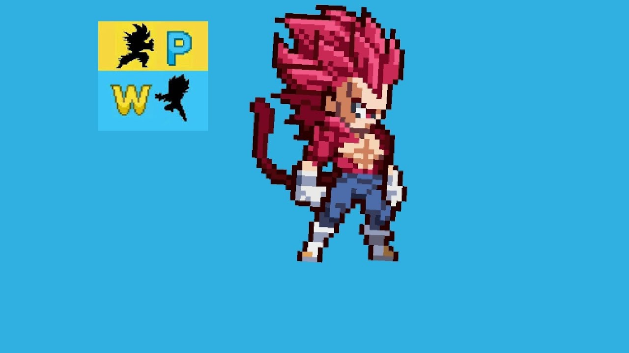 فيجيتا سوبر سايان4 في دوري power warriors 