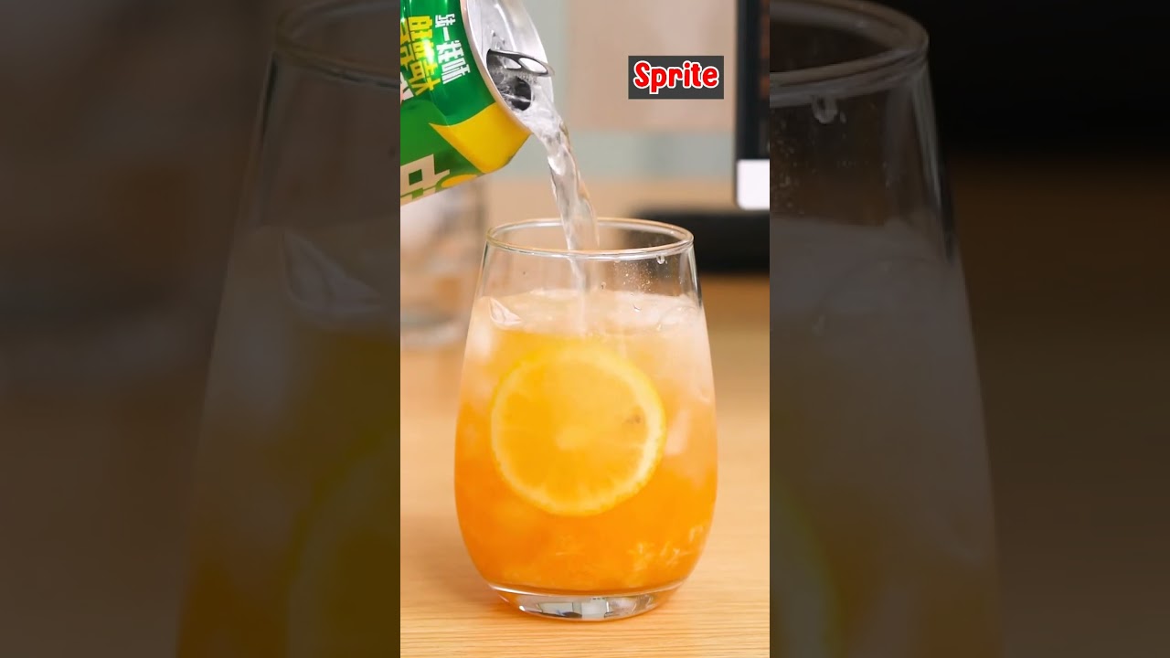 Orange + Lemon + Sprite + Yakult Drink