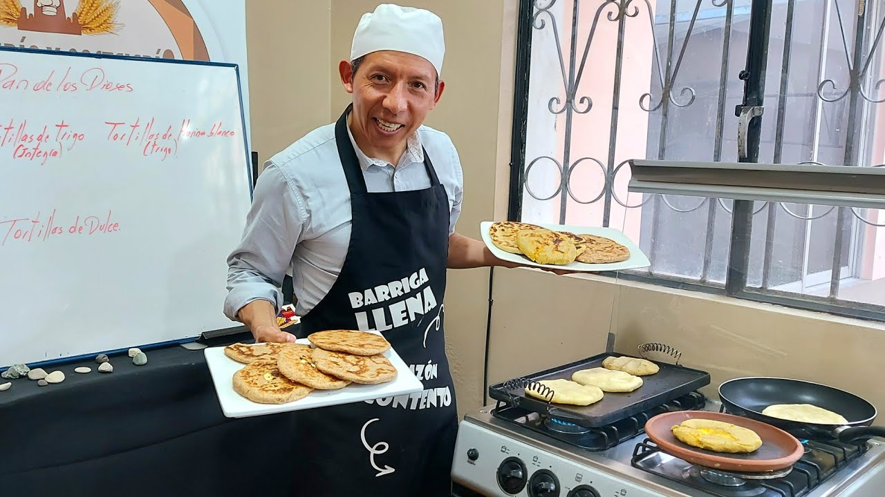 Clase en vivo sobre los grandes  Secretos del Pan de los Dioses Tortillas de Maíz y Trigo