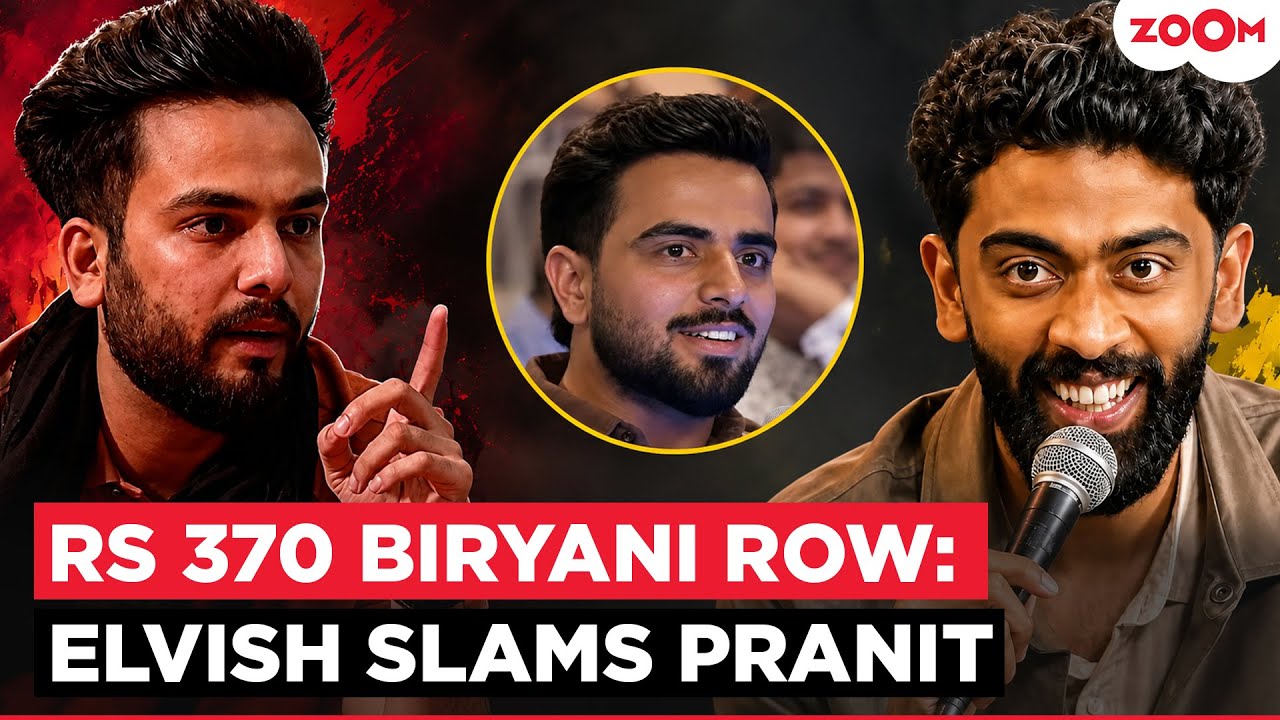 Elvish Yadav Takes A Dig At Pranit More Over Viral '₹370 Ki Biryani' Controversy