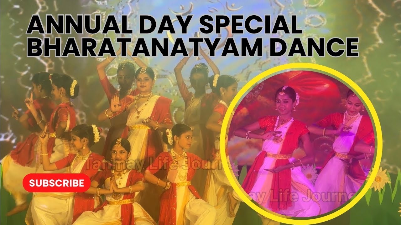 Bharatanatyam Group Dance Performance | Classical Dance | Anvi Datir and Group | Tanmay Life Journey