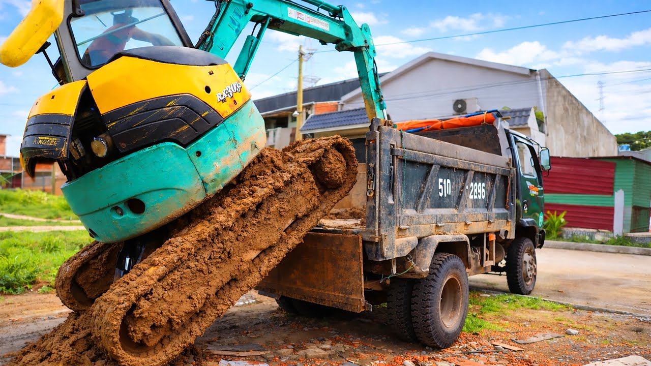 M&Aacute;Y X&Uacute;C BIỂU DIỄN | 10 CẢNH L&Ecirc;N XUỐNG XE TẢI CỰC ĐỈNH ♫ REMIX S&Ocirc;I ĐỘNG | EXCAVATOR WORKING 4K #651