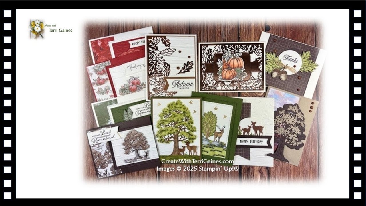 SNEAK PEEK! Stampin’ Up! Autumn Toile Suite Collection Product Spotlight & Card Samples