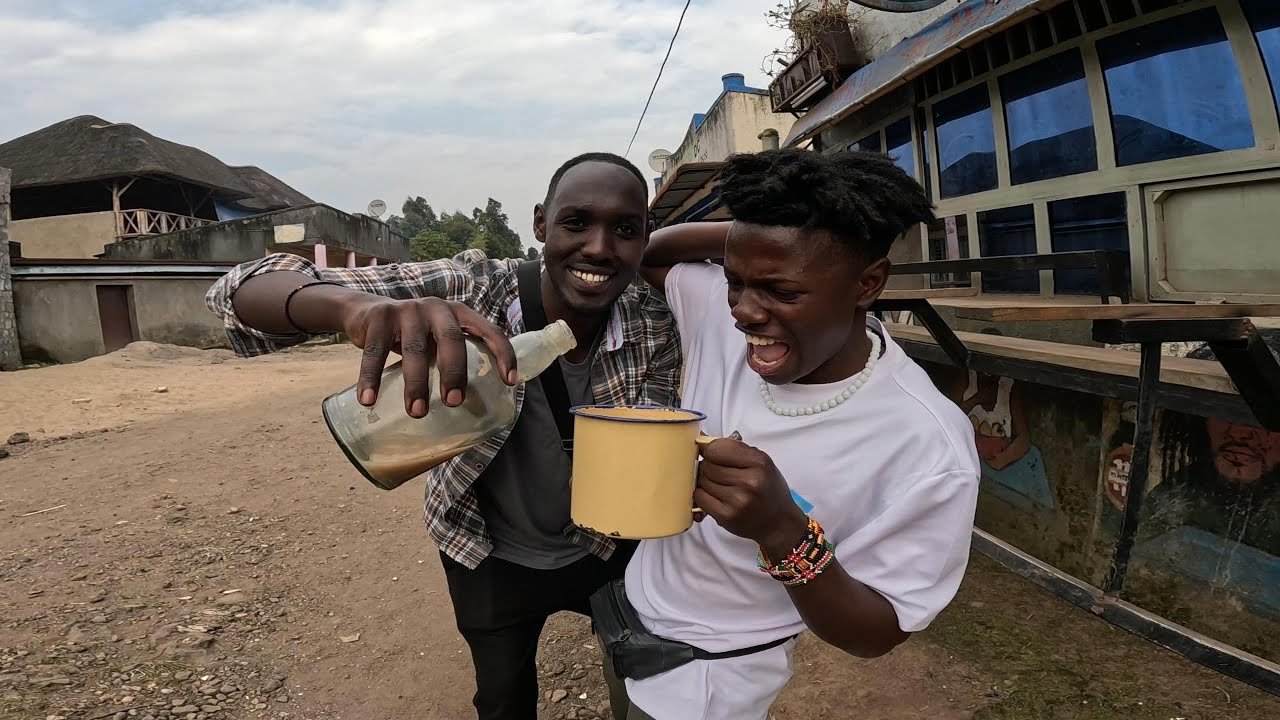 HOW TO GET DRUNK IN AFRICAN VILLAGE  FT @Gowith_j 🇷🇼|YOU SHOULD TRY!!