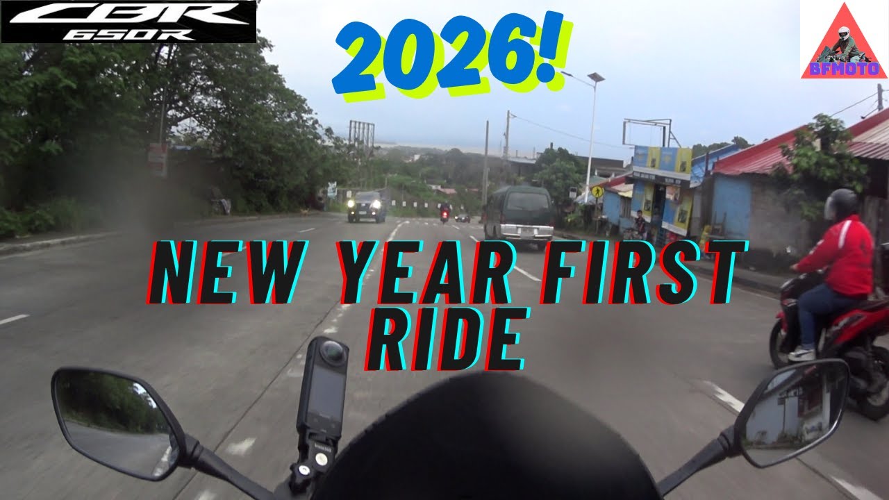 Honda CBR650R | New Year First Ride