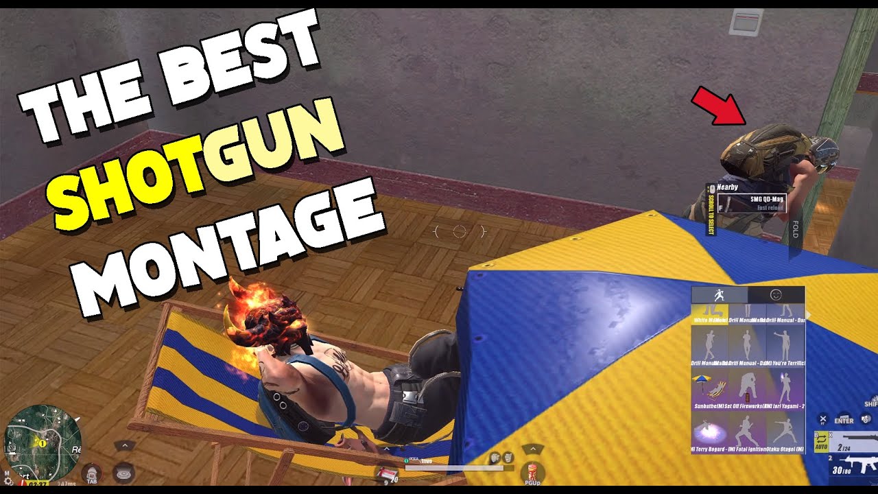 WRO, M870 AND M1887 MONTAGE!(ROS KILL MONTAGE)