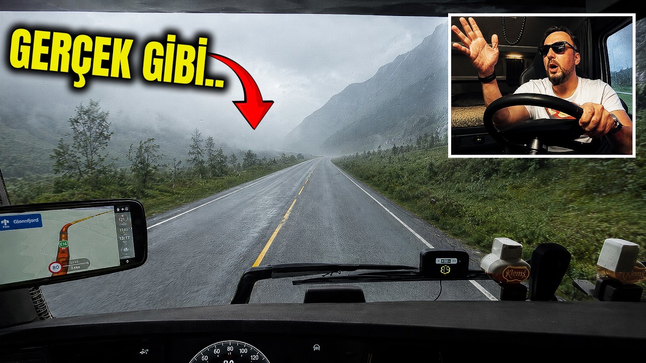 🔴GER&Ccedil;EK HAYAT GRAFİK MODU İLE ETS 2 (Canlı Yayın)