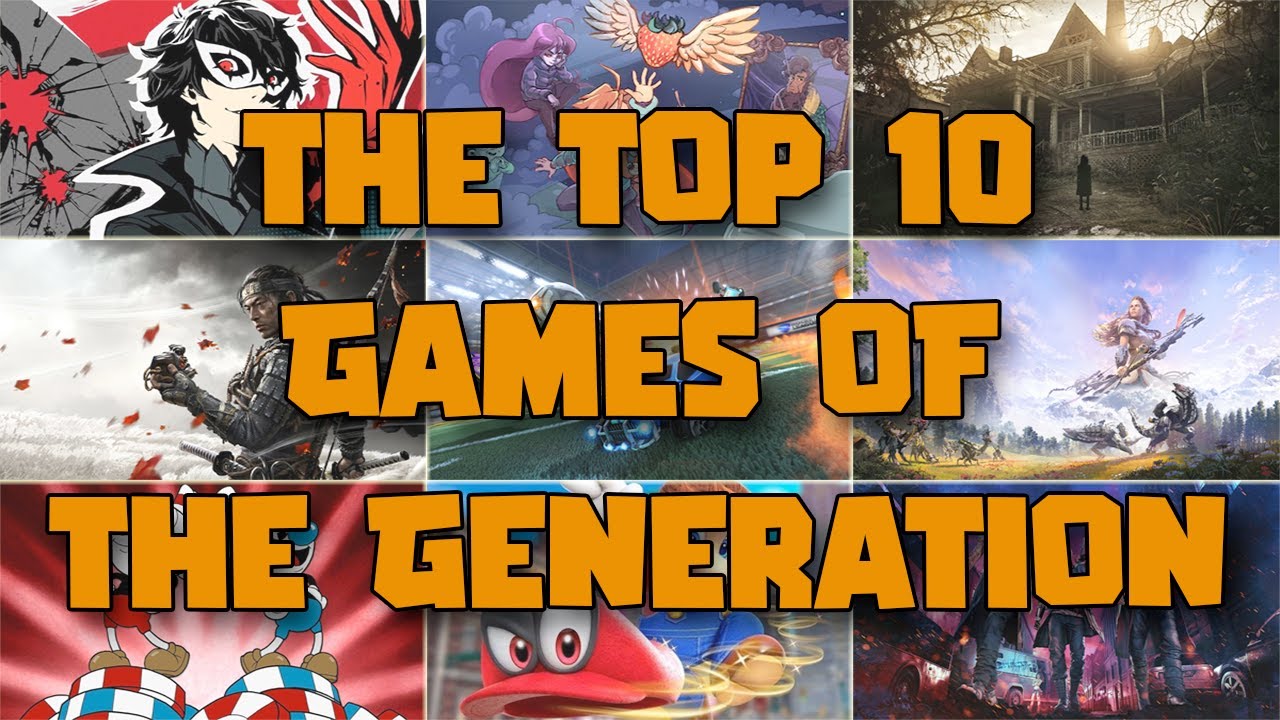 Top 10 Video Games Of The Generation (A Winner Is you Podcast Episode 1 pt.1)