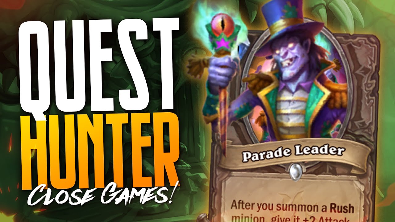 🍑 might be one of the best hunter decks right now - Quest Hunter - Darkmoon Faire - Hearthstone