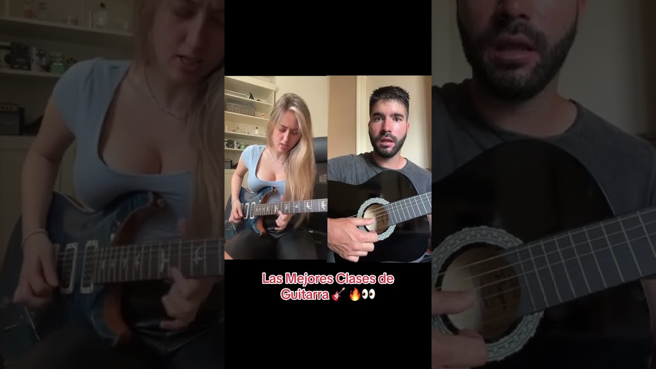 CLASES DE GUITARRA INCREIBLES - #shorts