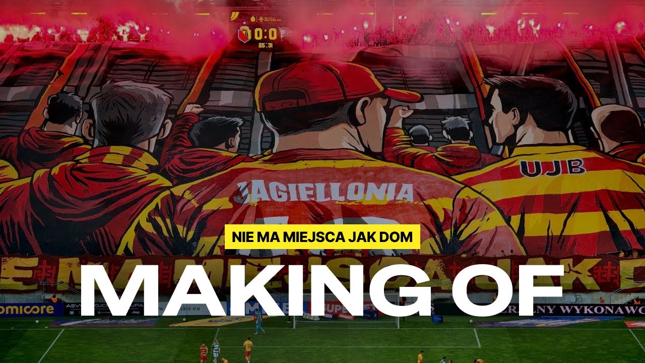 MAKING OF: NIE MA MIEJSCA JAK DOM | Jagiellonia Białystok - Lechia Gdańsk