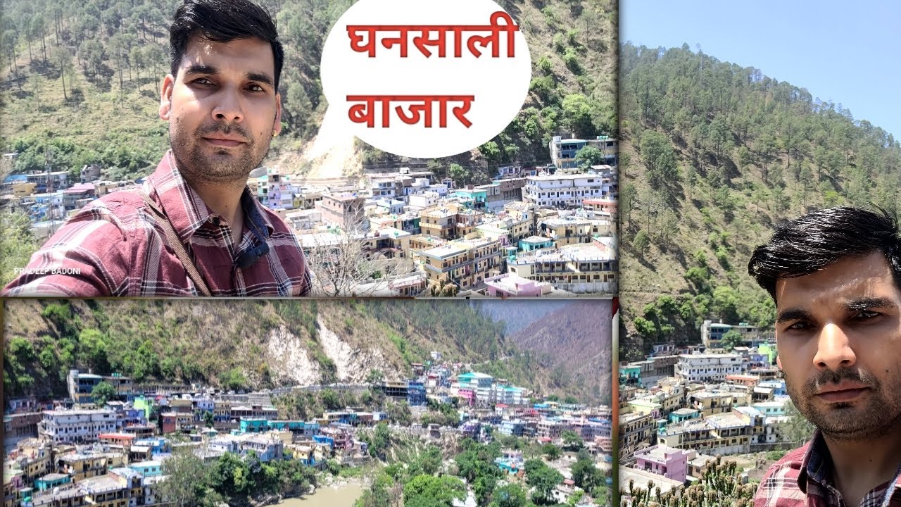 Ghansali Tehri Garhwal || घनसाली बाजार की रौनक||Vlogger Badoni || Pahadi Lifestyle Vlog ||
