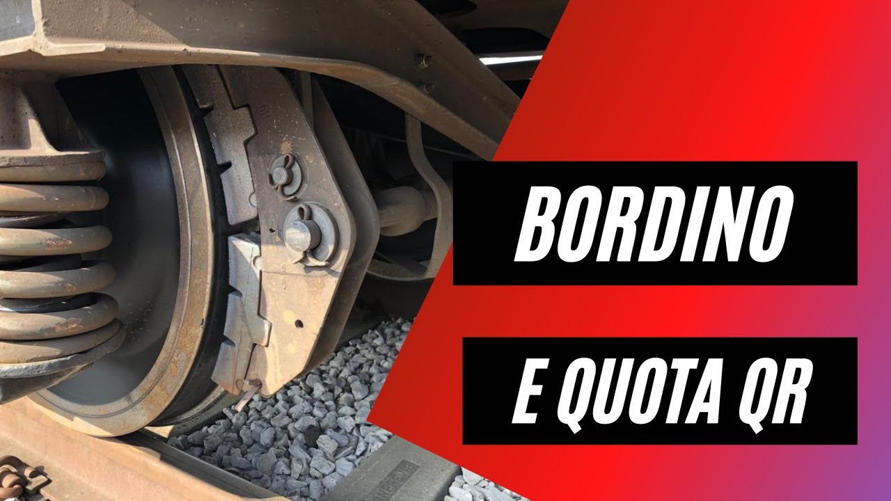 Quota QR e BORDINO ferroviario - POCHI millimetri che ci hanno CAMBIATO la VITA!