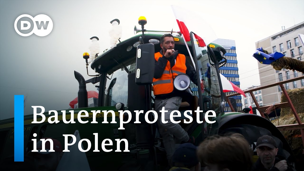 Polnische Bauern protestieren gegen ukrainische Importe | Fokus Europa