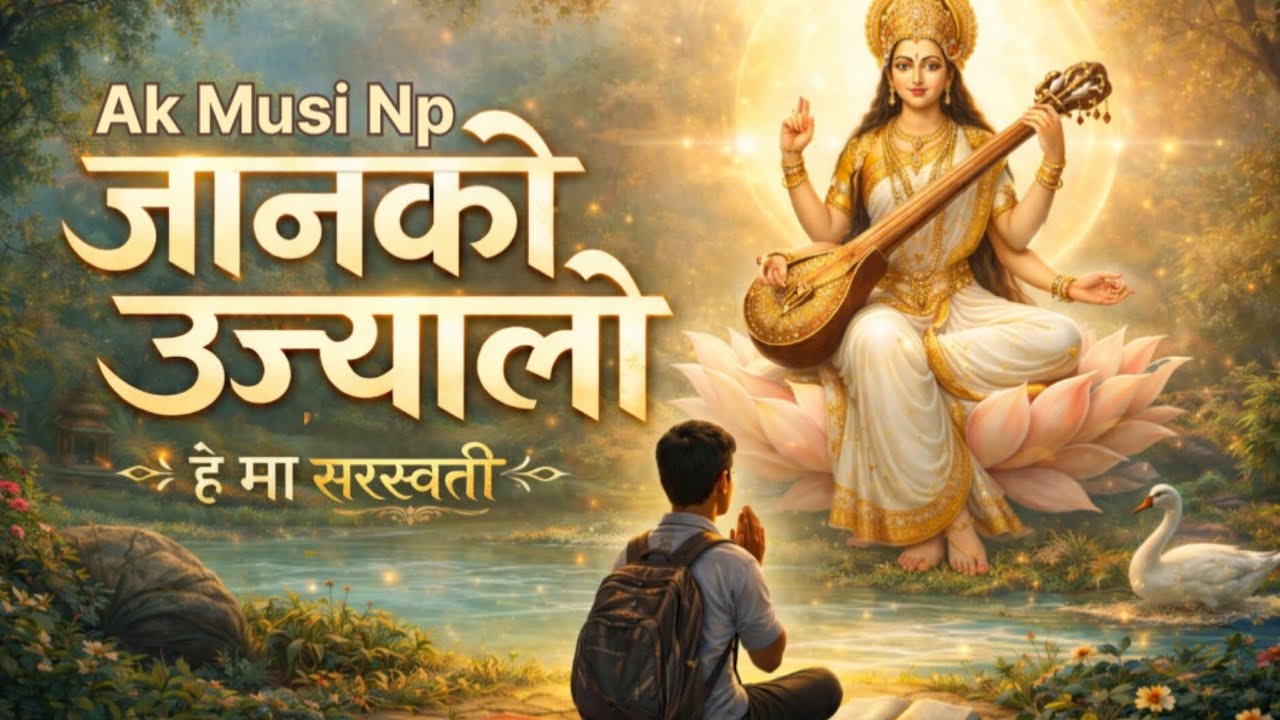 🎶 Gyanako Ujyalo - Saraswati Puja Spical Song 2026 || Ak Music Np 🎶