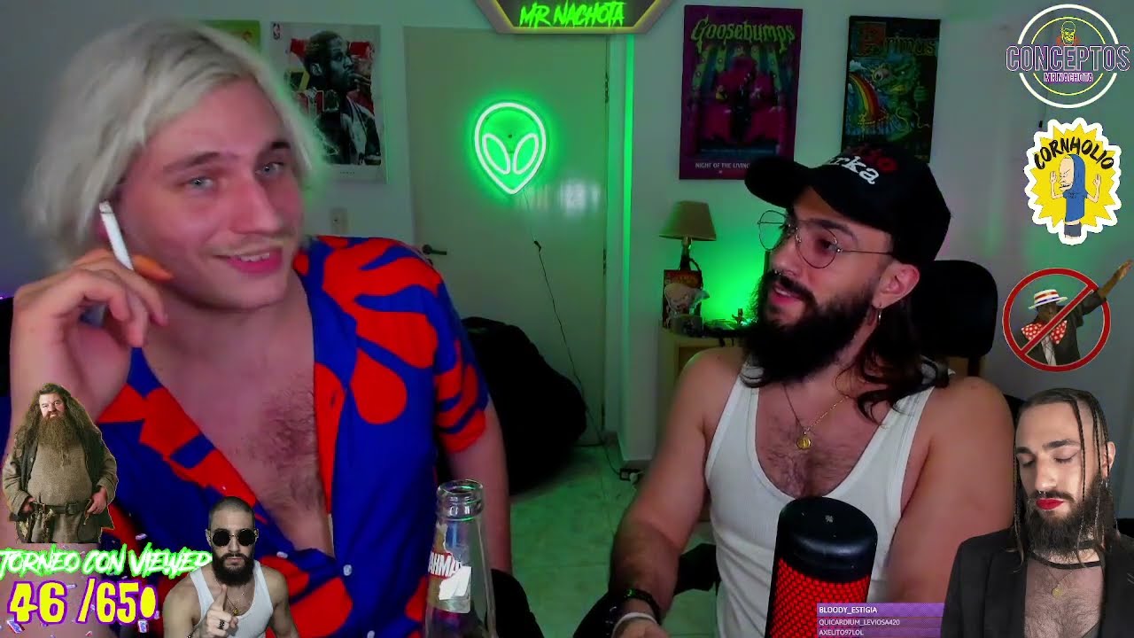 Misternachoo y Gaspi En Stream