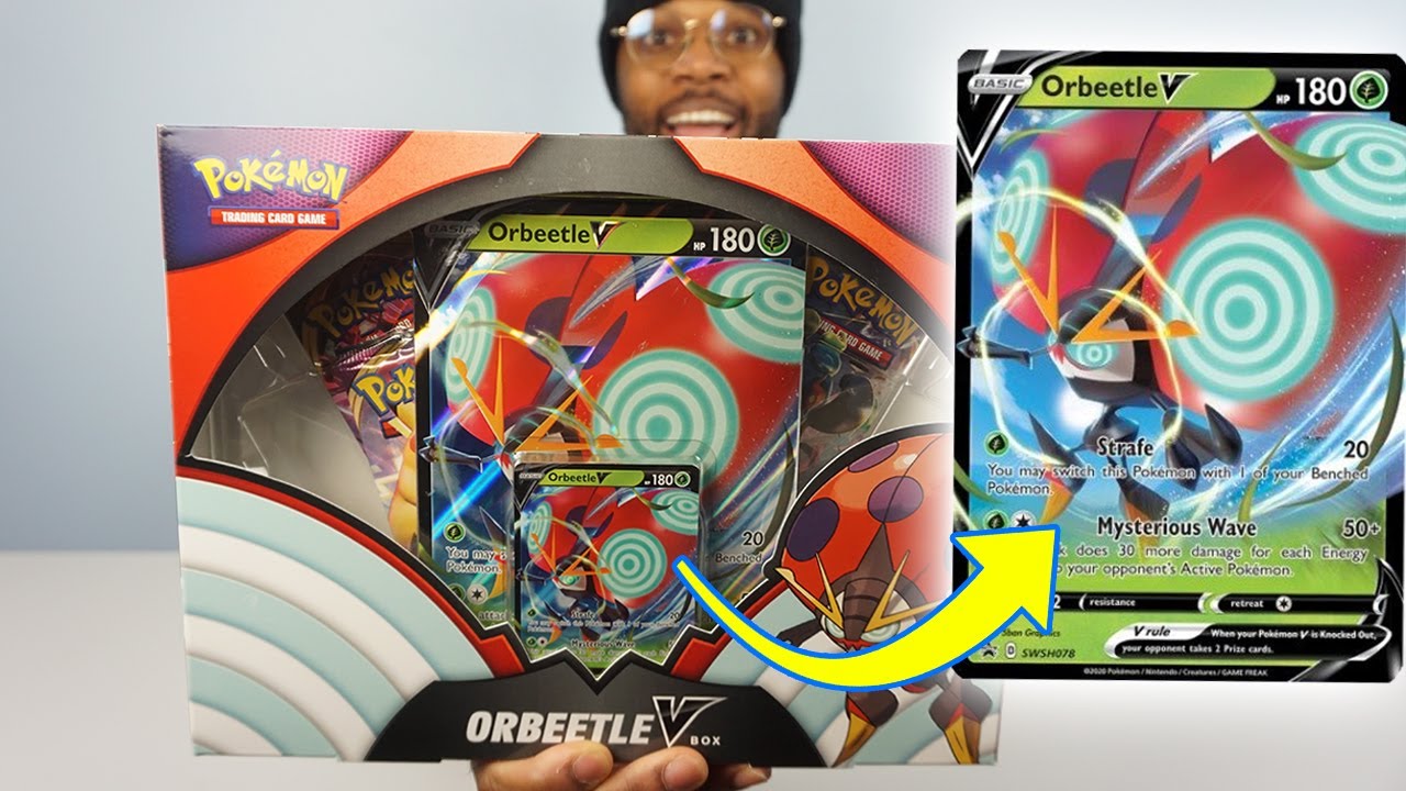 Opening the *NEW* Pokémon Orbeetle V Box! (AMAZING Pulls)