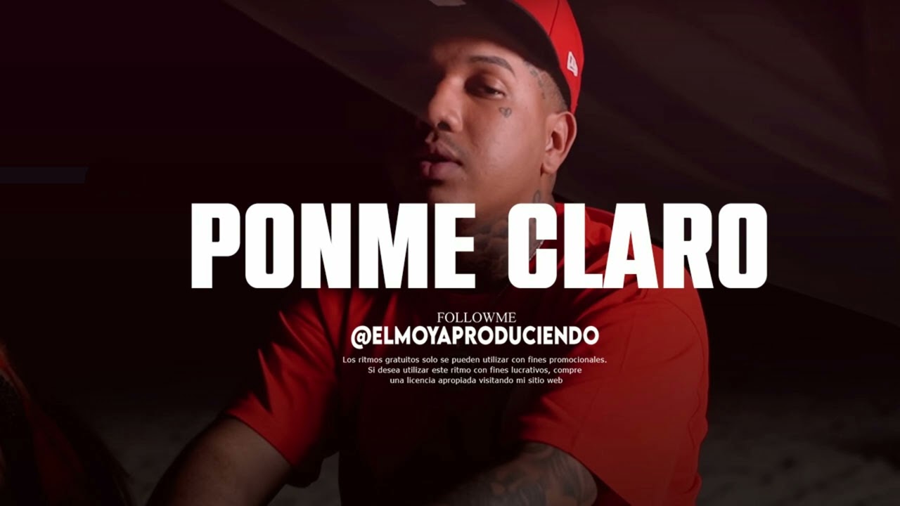 Instrumental de Rap '' PONME CLARO'' Pista de Rap Romántico