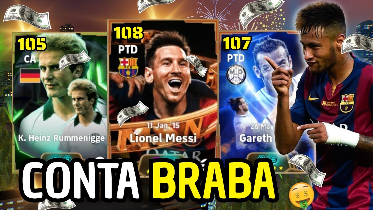 COMPREI essa C0NTA de EFOOTBALL do TIAGO OLIVEIRA por 850 REAIS 😱🔥 - valeu a pena?
