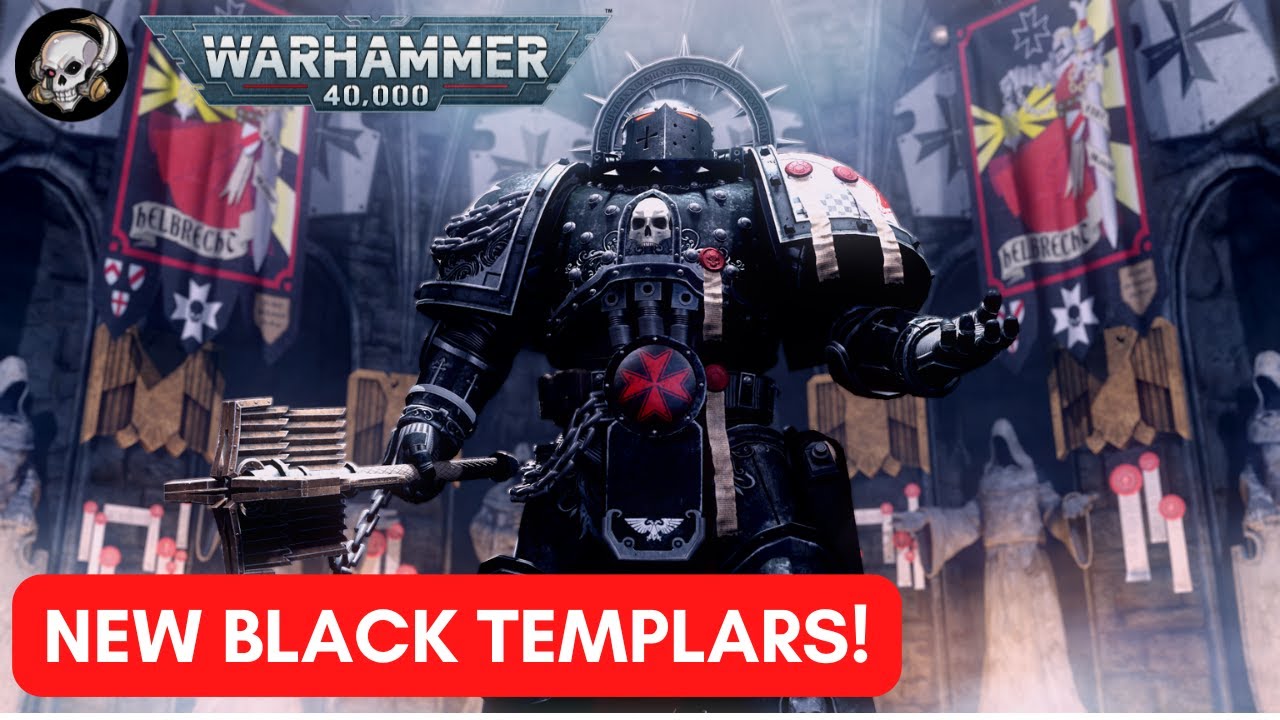 40K LORE - NEW BLACK TEMPLAR CHAMPIONS!