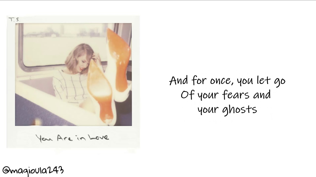 Taylor Swift - You Are In Love (Lyrics)