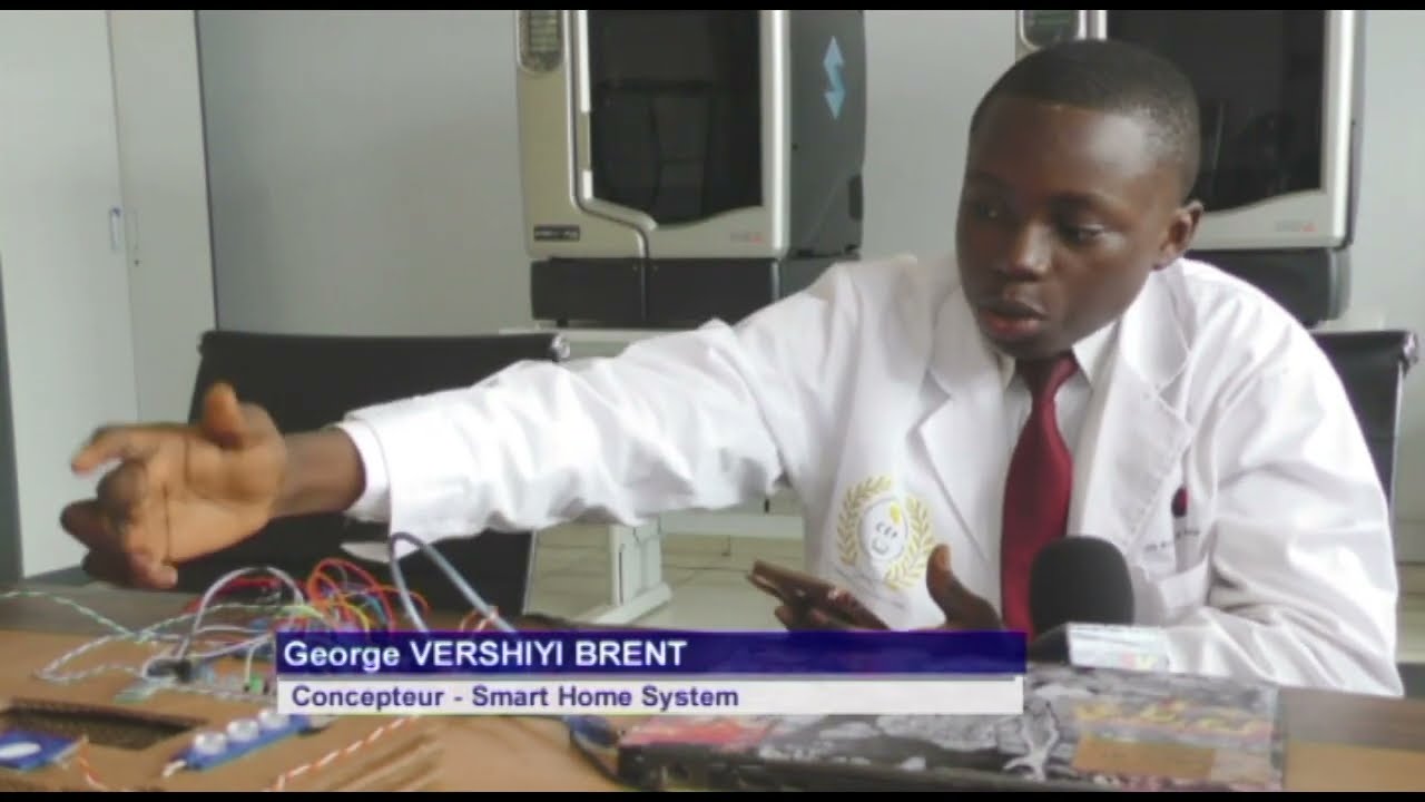 Cameroun: A 16 ans, il développe une SMART HOME SYSTEM