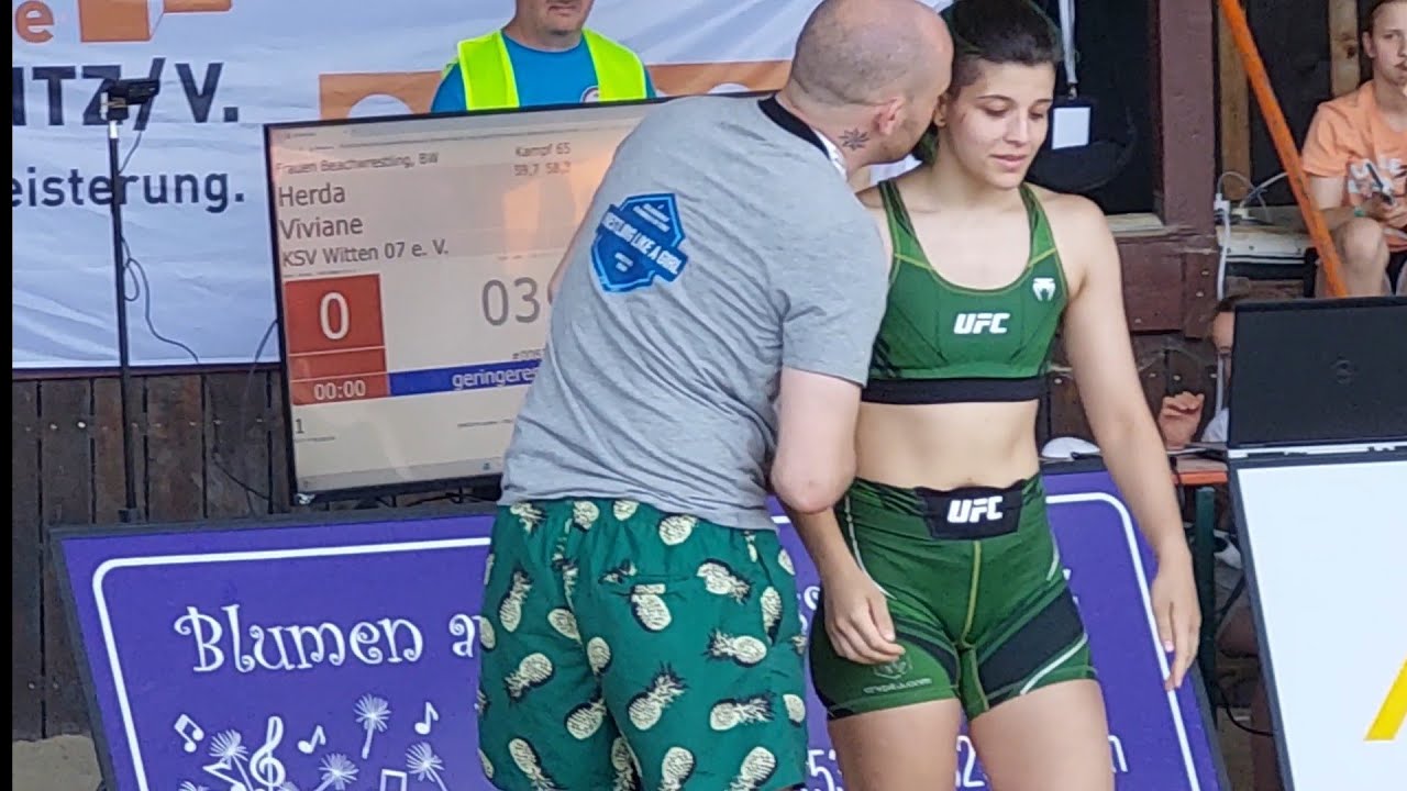 BEACH WRESTLING 🤼&zwj;♀️ DEUTSCHE MEISTERSCHAFT 2025 | Frauen | 60kg | Herda Viviane vs Al-Osman Mariam