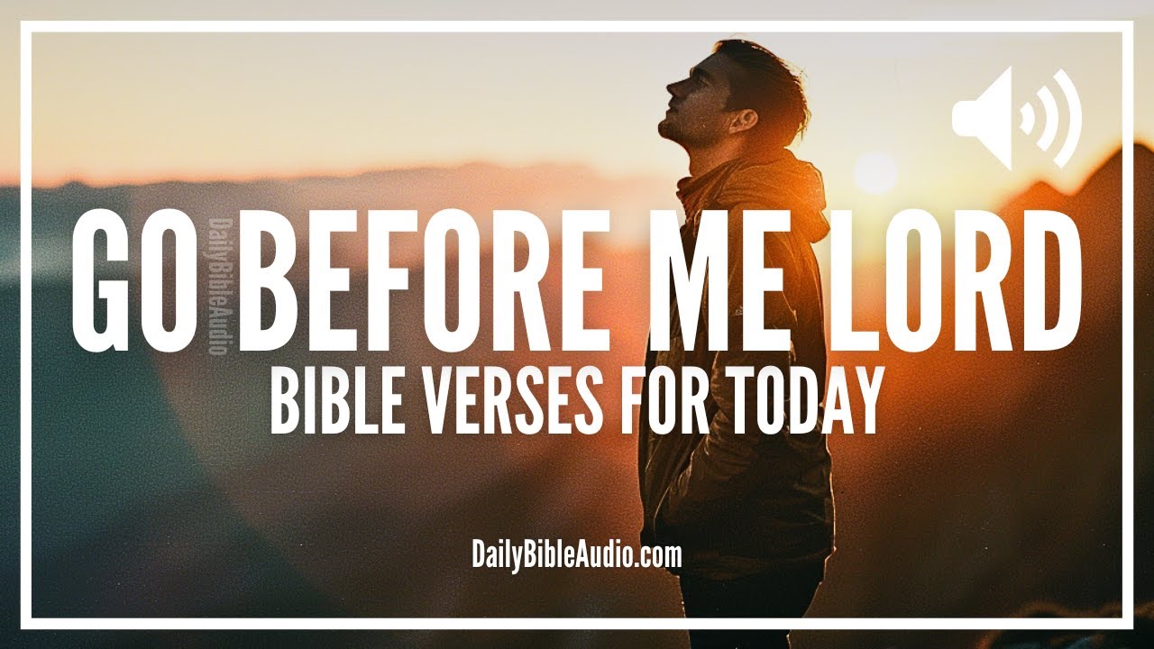 Let God Lead You, Guide You, and Prepare Your Steps | Blessed Morning Bible Verses For Today