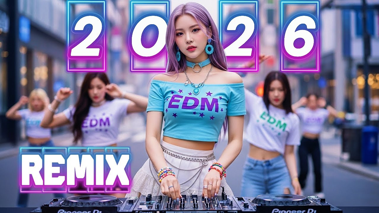 💃 Korean DJ Girl in The Mix 2025 / EDM Club Banger Party Night / Bass Boosted 🎧💥 