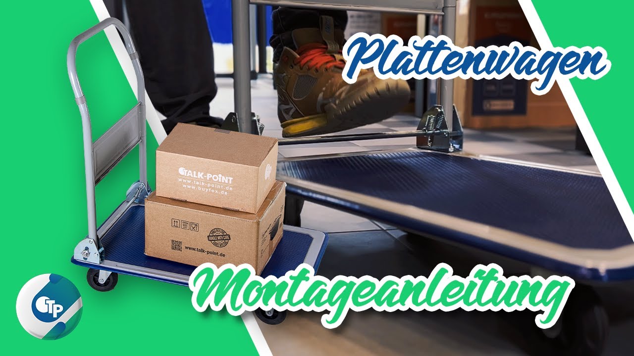 TP Plattenwagen Montageanleitung f&uuml;r Transportwagen, Plattenwagen oder Handwagen zur Transporthilfe