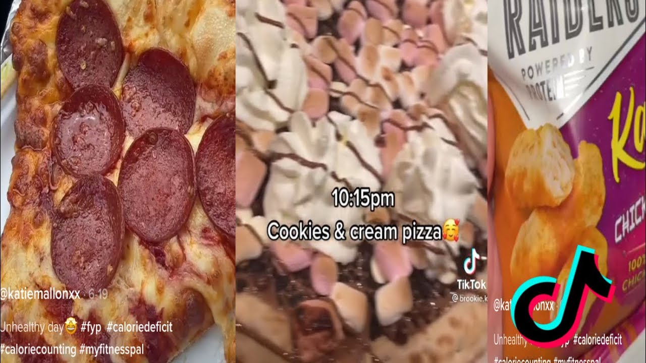 🧚What I eat in a day*UNHEALTHY EDITION*pt 2 🧚| Tik tok Compilation
