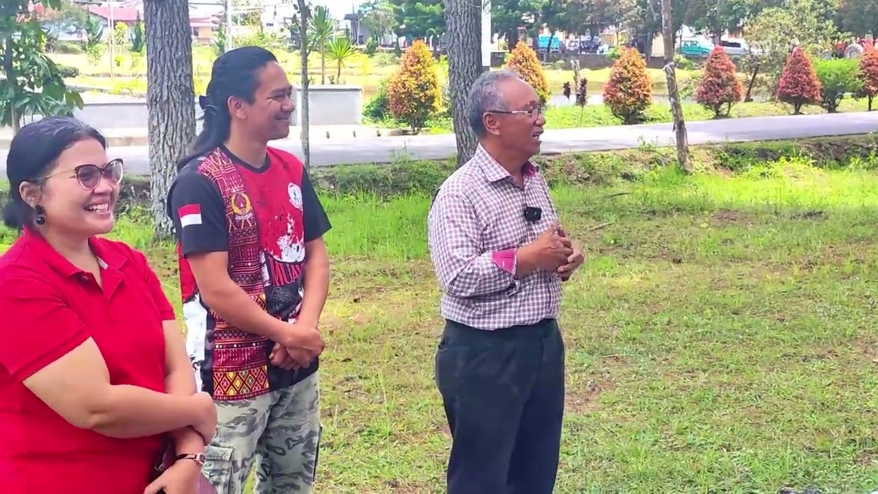 Seru! RENA HKBP Haunatas menanam pohon di Perkampungan HKBP Jetun Silangit