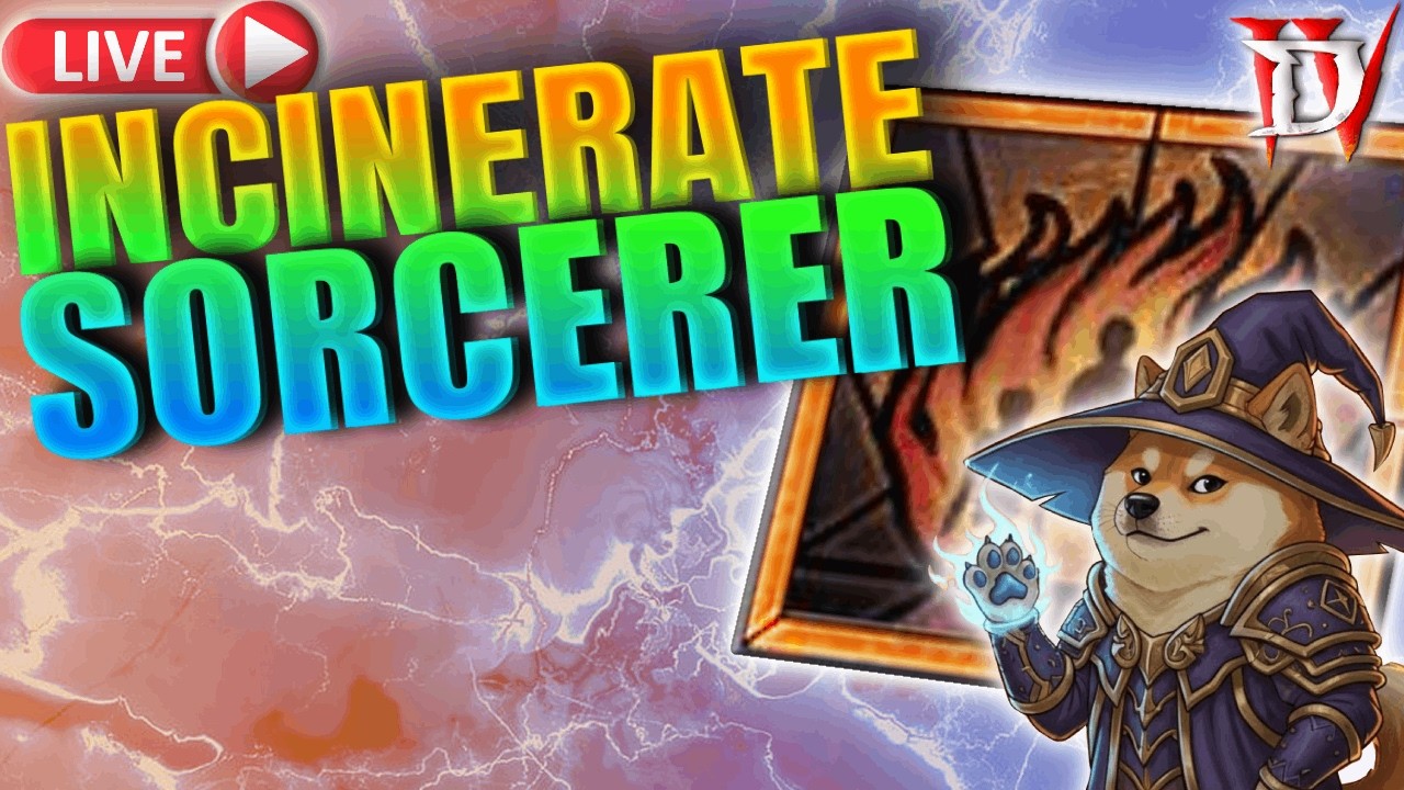 Incinerate Sorceress Season 11 Diablo 4