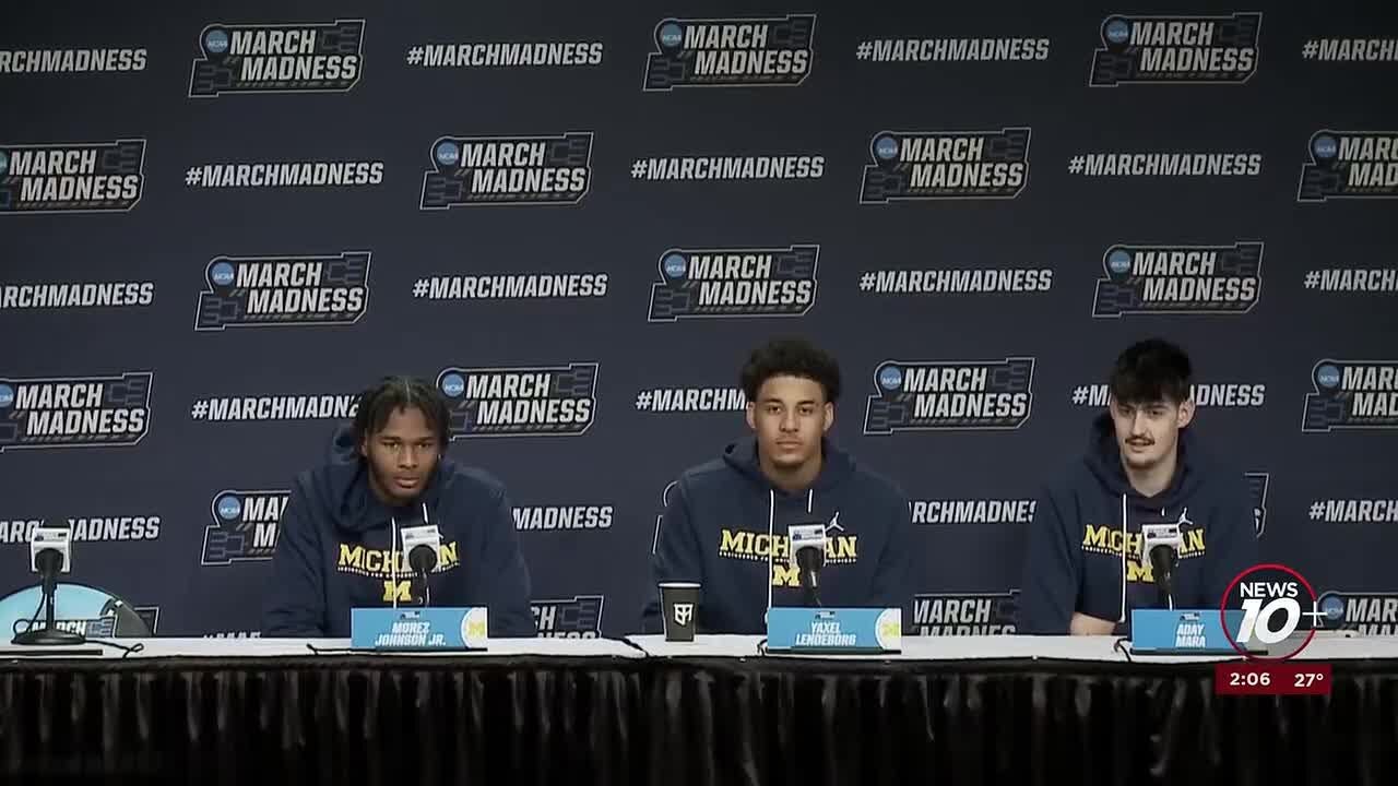 PRESS CONFERENCE: Michigan players preview first-round matchup with Howard