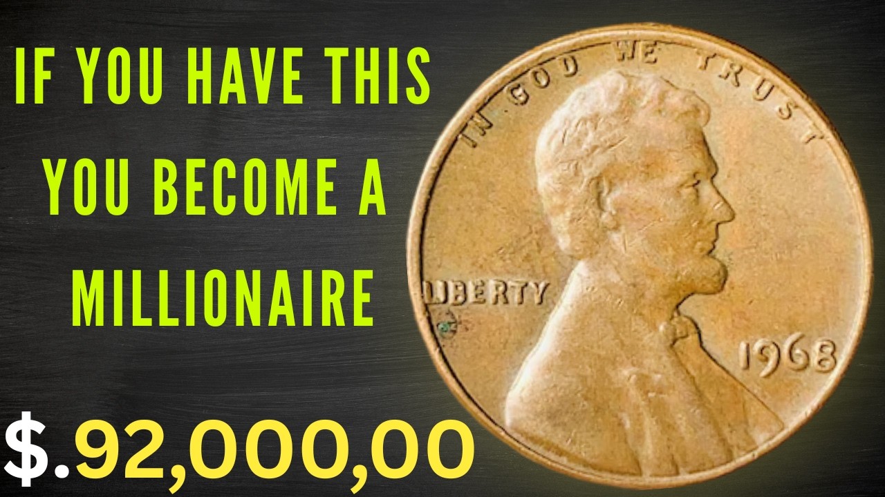 Most Valuable Pennies Worth Millions – Don’t Miss This 1968 Penny