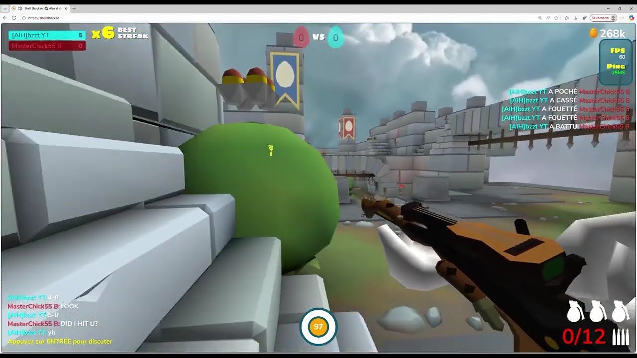 Shell Shockers - 1v1 with MasterChick55 B Part6