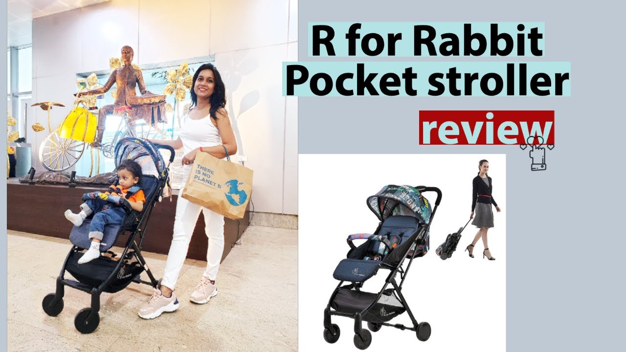 R — коляска Rabbit Pocket Stroller || Лучшая коляска для младенца в Индии || Детская коляска Bugg...