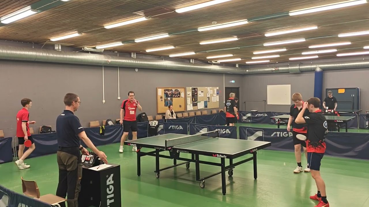 Trollhättans BTK C - Vedums AIS D (Div5) 25/2-2026 William B, Andreas F - Filip J, Hampus I,