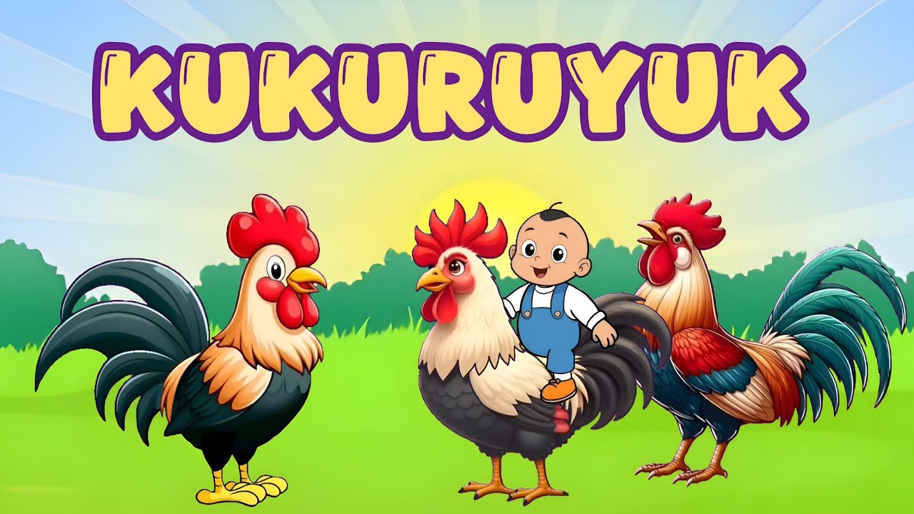 Kukuruyuk | Lagu Anak Anak | Lagu Anak Populer | Lagu Anak Indonesia 