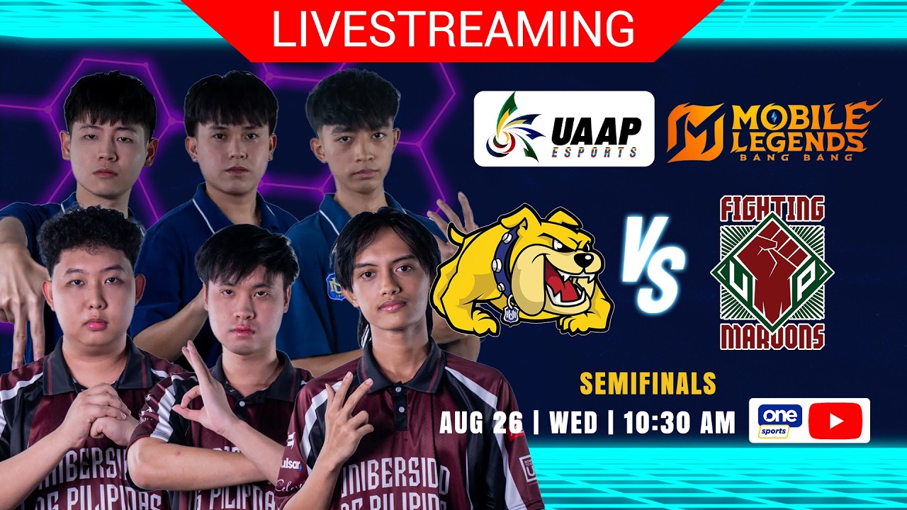 LIVE: NU vs UP | 2026 UAAP ESPORTS | MOBILE LEGENDS | SEMIFINALS | AUGUST 26