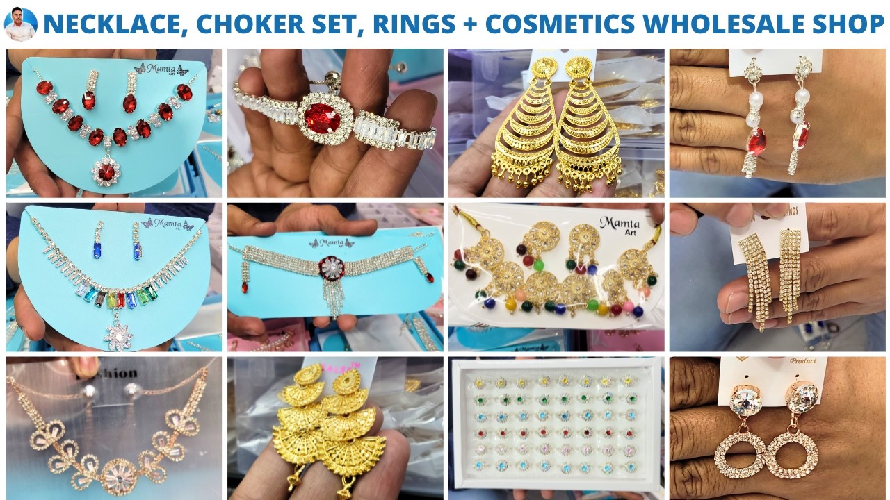Resellers Ke Liye Best Jewellery & Makeup Wholesale Shop in Kolkata 💰