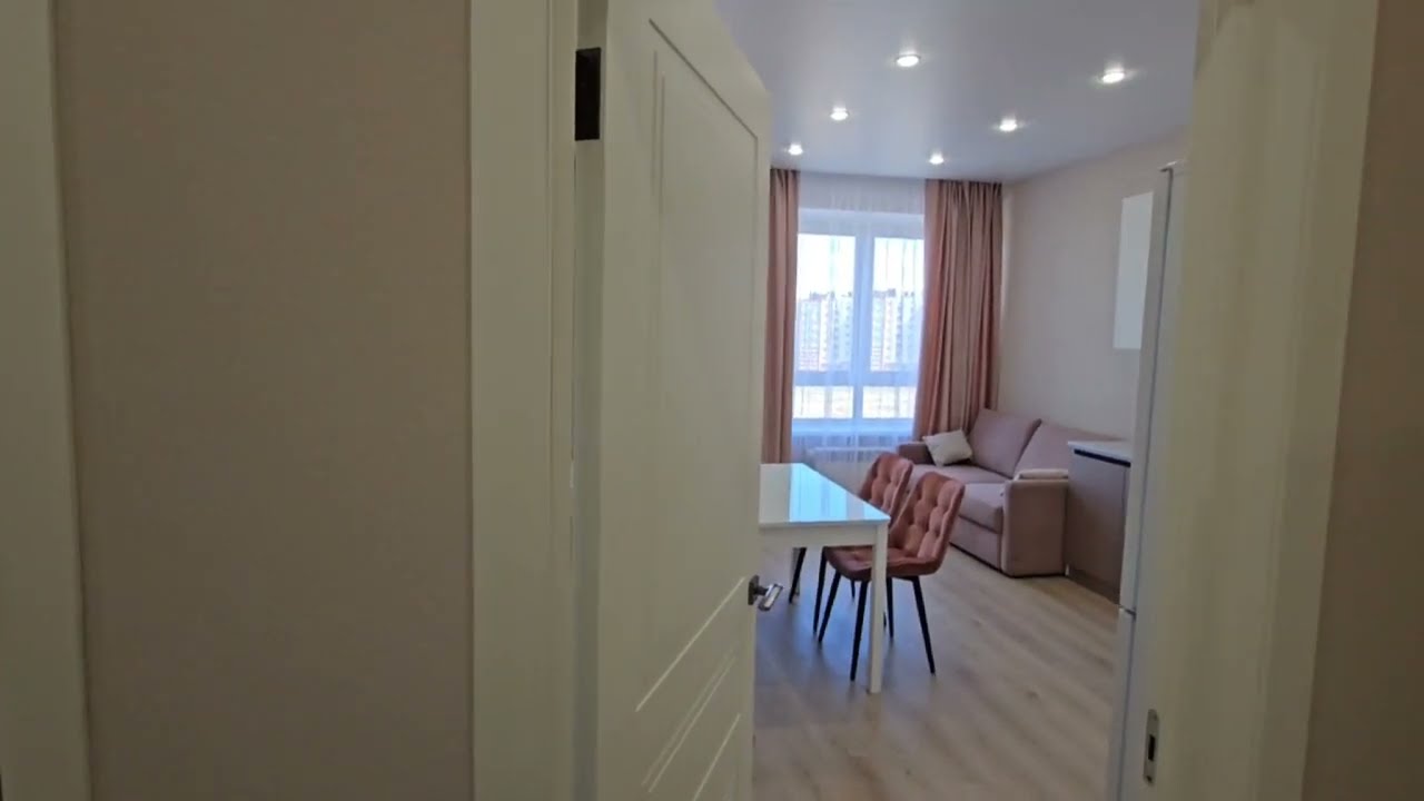 1-комн квартира, дом бизнес-класса ЖК Welltown, Новый город. Панорамный вид на Волгу.