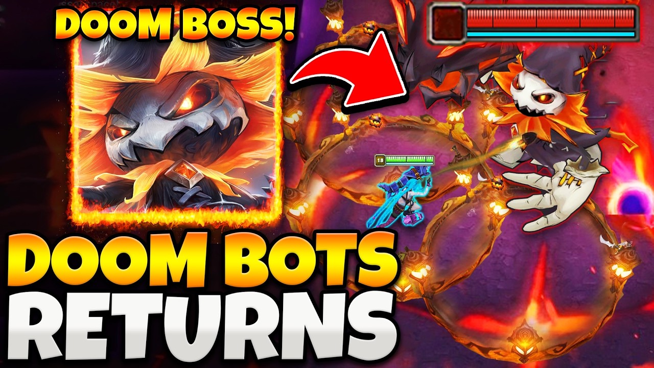 RIOT RELEASED A NEW DOOM BOTS GAME MODE! (AND IT'S TOTAL CHAOS)