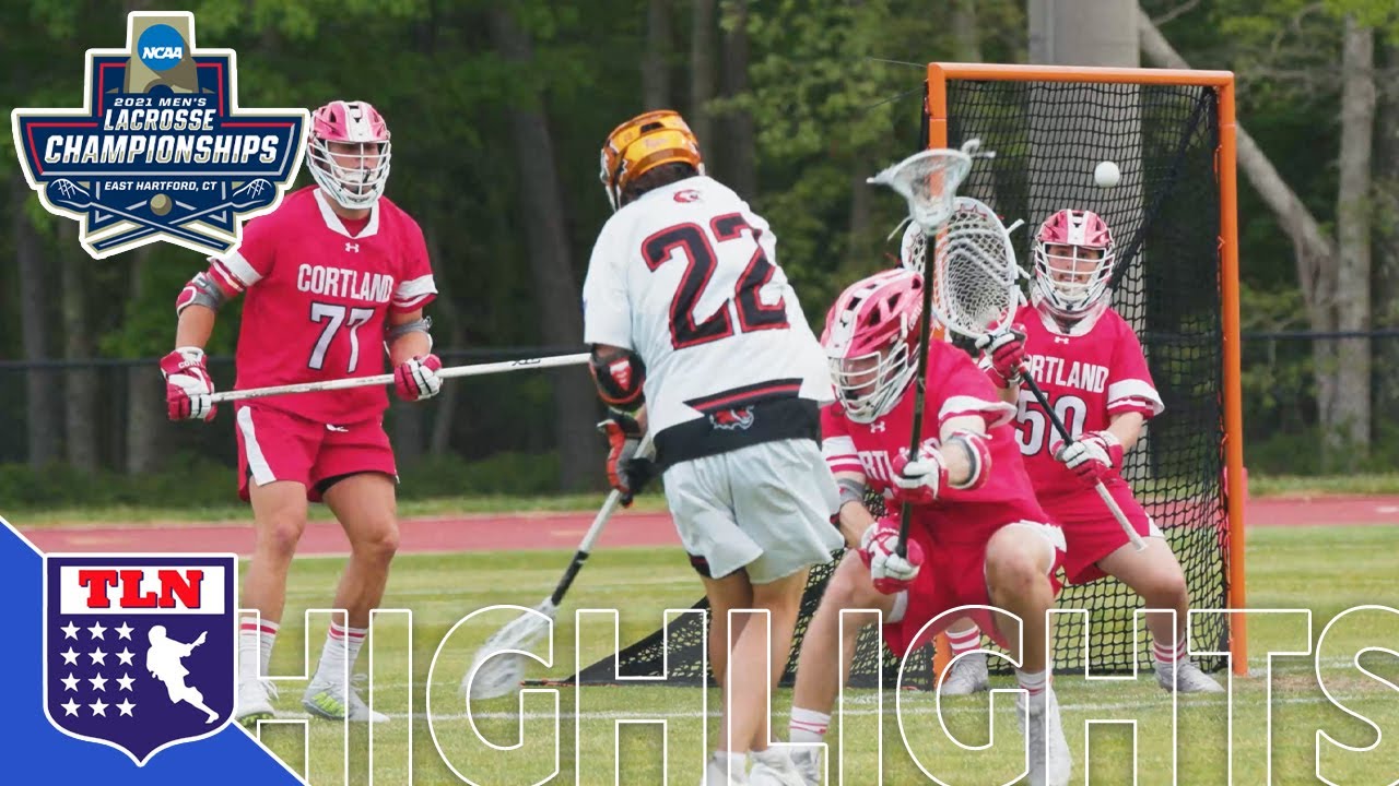 RIT vs. SUNY Cortland | 2021 D3 NCAA Lacrosse Tournament Highlights [SECOND ROUND]