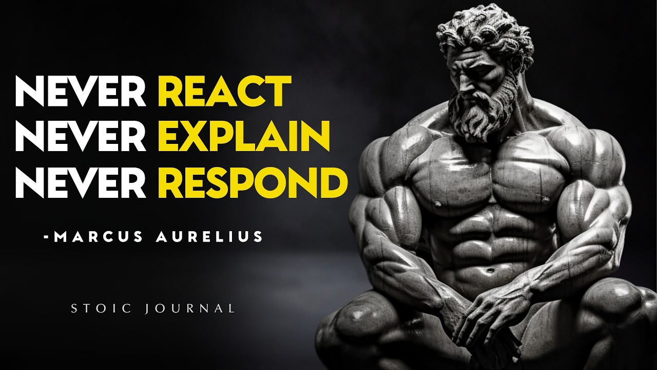 NEVER Respond, NEVER Justify, NEVER Prove &mdash; MASTER SILENCE | STOICISM