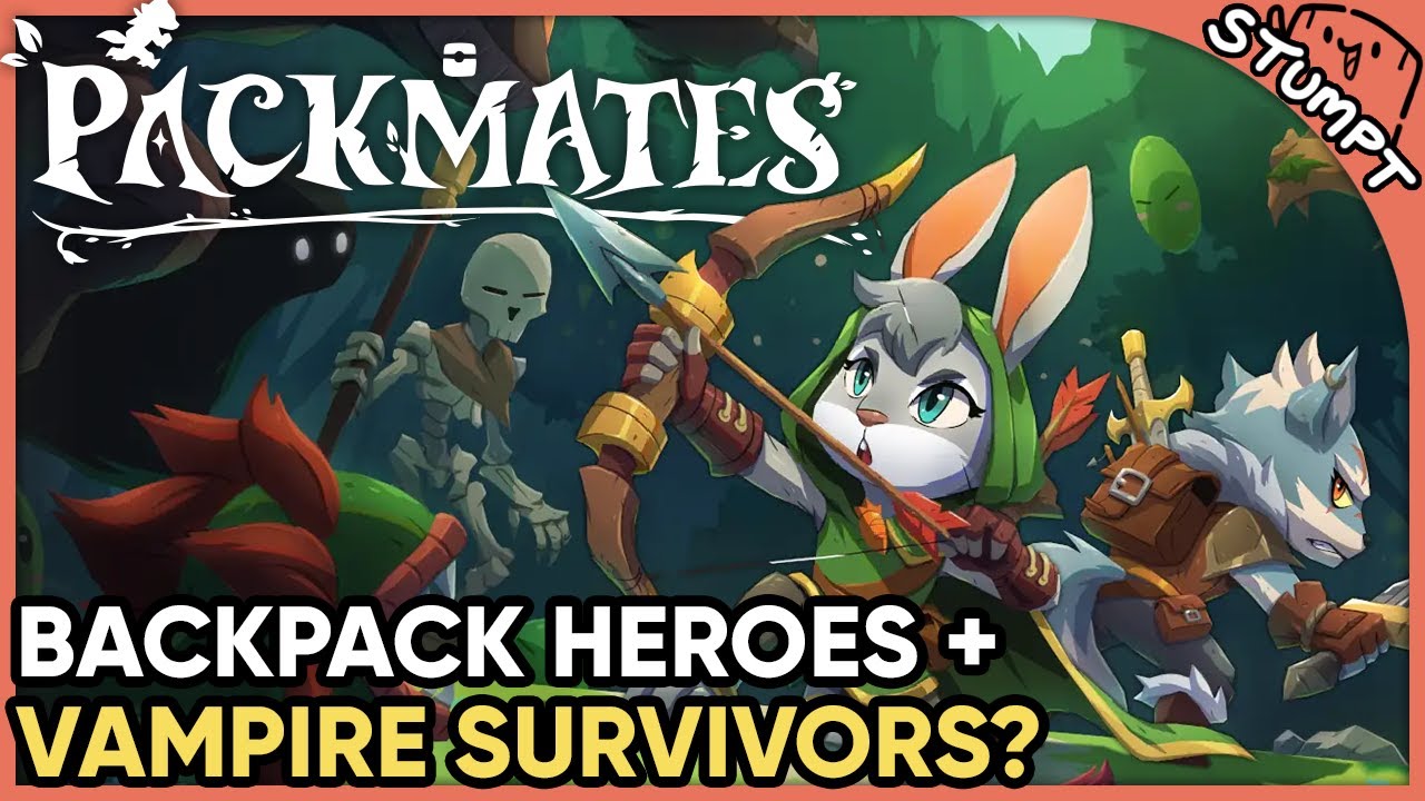 Backpack Heroes + Vampire Survivors? -  Packmates (Demo Gameplay)