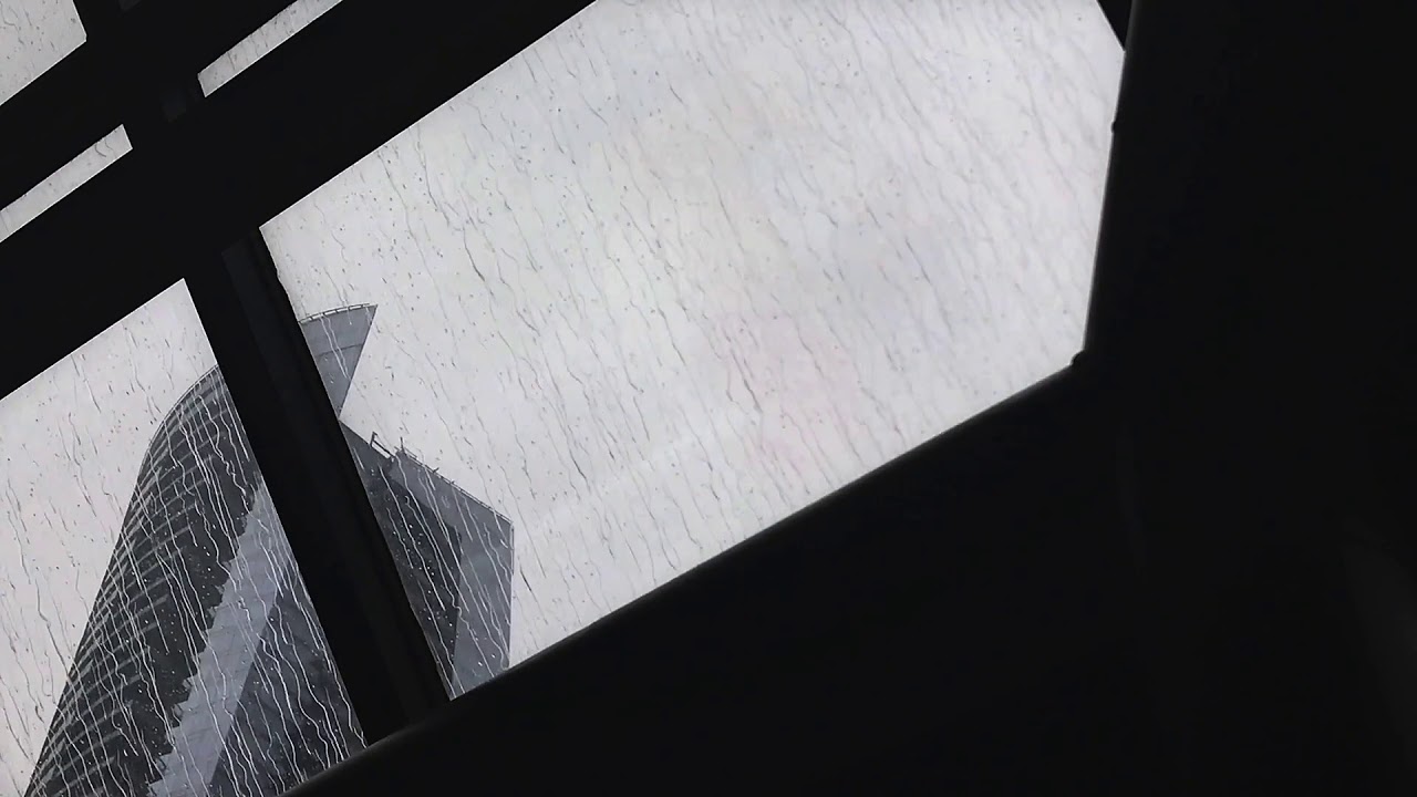 Rain Sounds on Glass Window Roof | 10 Hours of Rain Ambience for Sleep and Relaxation ASMR