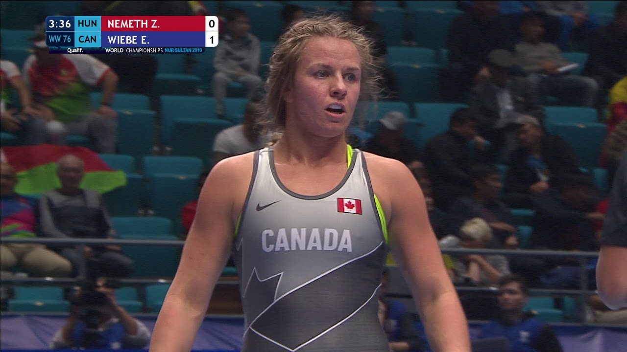 Qual. WW - 76 kg: Z. NEMETH (HUN) v. E. WIEBE (CAN)