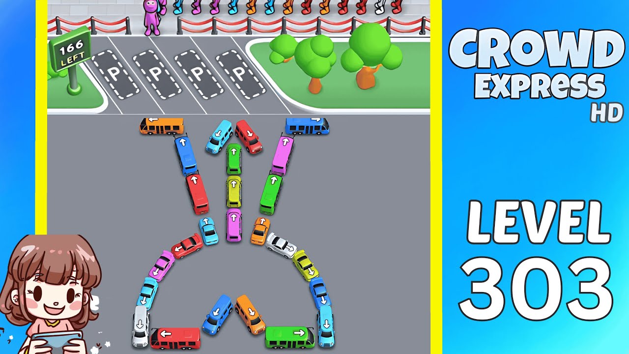 Crowd Express Level 303 Solution Walkthrough