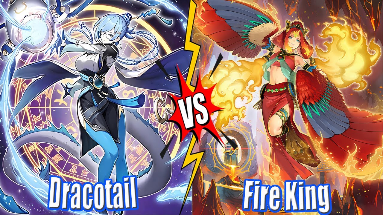 Dracotail Kashtira vs Fire King Jurrac Dracotail vs K9 - NEW BANLIST DB Yu-Gi-Oh!